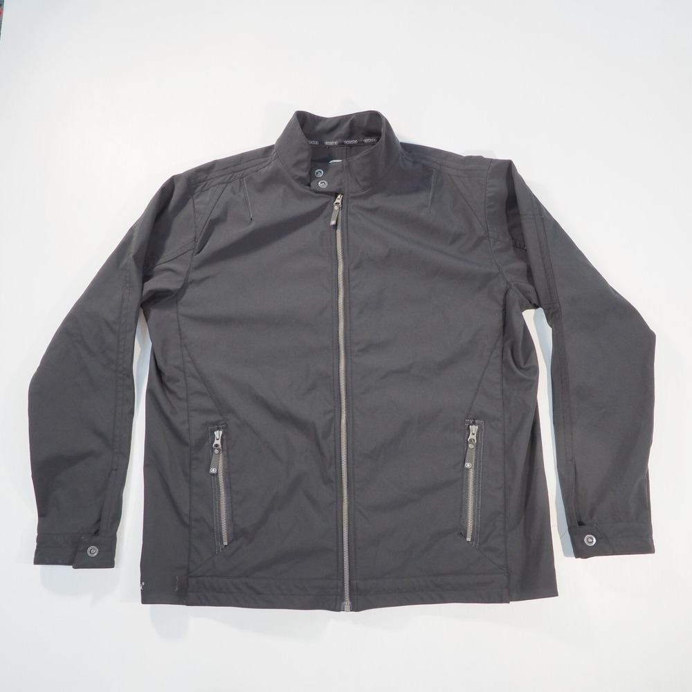 Ogio Jacket Mens Extra Large Black Endurance Soft Shell Sport Water Resistant